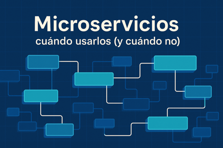 Microservicios y su arquitectura modular